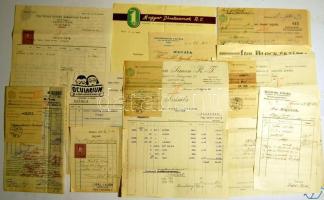 cca 1920-1940 18 klf számla