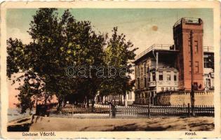 Vác, Korzó, kiadja Schimdt Ferenc könyv- és papírkereskedés (EK)