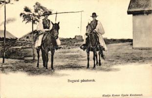 Bugac, pásztorok, kiadja Komor Gyula (EK)