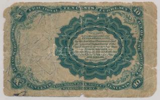 Amerikai Egyesült Államok 1874. 10c T:IIII-,V
USA 1874. 10 Cents C:VG,G
Krause 122