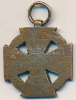 1916. "Károly - Csapatkereszt" fém miniatűr T:2
