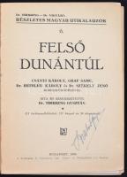 Thirring Gusztáv dr.: Felső Dunántúl. 8db térkép melléklettel (3db hiányzik). Budapest, 1933, A Turi...