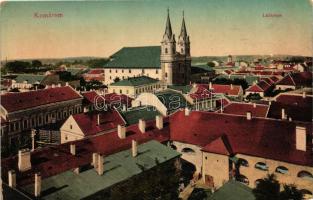 Komárom, Komárno; látkép, templom / general view, church (EK)