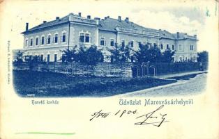 Marosvásárhely, Targu Mures; Honvéd Kórház, kiadja Holbach E. / military hospital (EK)