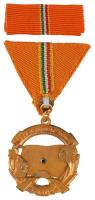 1987. "A Haza Szolgálatáért Érdemérem" arany fokozata, zománcozott, aranyozott fém kitünte...