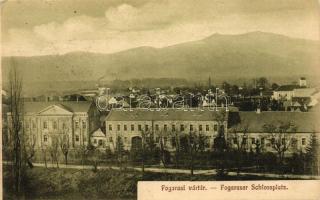 Fogaras, Fagaras; vártér, kiadja Wazek Adolf / castle square (EK)