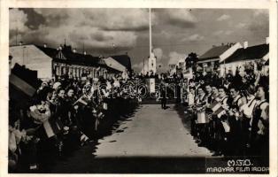 1940 Gyergyószentmiklós, Gheorgheni; bevonulás / entry of the Hungarian troops