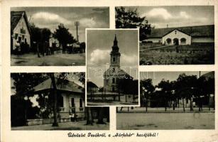 Izsák, 'a Sárfehér hazája', Katolikus templom, üzlet (EB)