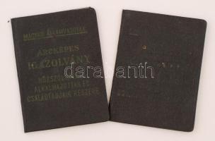 1957 és 1963 MÁV fényképes igazolvány, közszolgálati alkalmazottak és családtagjaik részére