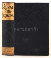 Révai Nagy Lexikona. Az ismeretek enciklopédiája. VI. kötet. Bp., 1912, Révai Testvérek Irodalmi Intézet Részvénytársaság. Kiadói egészvászon kötés, jó állapotban.