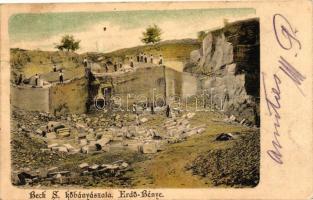 Erdőbénye, Beck S. kőbányászata (fa)