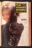 1983 A Film Színház Muzsika című újság XXVII. évfolyamának több száma könyvbe kötve