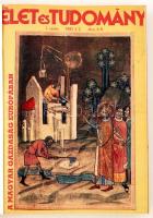 1979-1981, 1983-1985 Az Élet és Tudomány több évfolyamának számai könyvbe kötve, 8 db