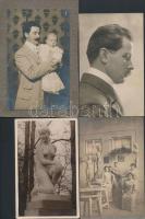 cca 1925-35 Horváth Géza  (1879-1948) szobrász fotói benne a Százados úti Művész telep fényképe is, ...