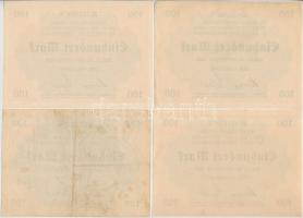 Németország / Weimari Köztársaság / Halle 1922. 100M (6x) T:I-,II,II-,III
Germany / Weimar Republic...