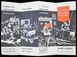 cca 1960 A Magyar Vöröskereszt felvilágosító kiadványa, 22x32cm