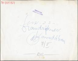 cca 1970 Kanadai magyarok kiállítása. Sajtófotó, hátoldalán pecséttel, feliratozva. 24x19 cm