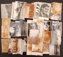 cca 1914-1918 Érdekes fotó tétel Toma Imre (1884-1946) plébános, tábori lelkész hagyatékából(kápolná...