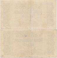 Németország / Weimari Köztársaság / Nürnberg 1923. 5.000.000M (5x) T:vegyes
Germany / Weimar Republ...