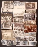 Érdekes fotó tétel Toma Imre (1884-1946) plébános, tábori lelkész hagyatékából, paptársairól, tanára...