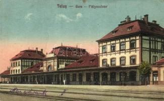 Tövis, Teius; Vasútállomás / railway station