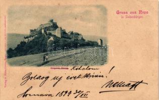 1899 Kőhalom, Rupea; vár / castle (kis szakadás / small tear)