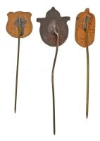 3db-os zománcozott címer jelvény tétel T:2