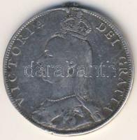 Nagy-Britannia 1888. Florin (2Sh) Ag T:3 f ny