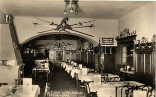 Leoben, Hotel Kindler, Speise-Saal / hotel, dining room interior