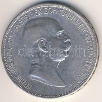 Ausztria 1908. 5K Ag "Jubileum" T:3