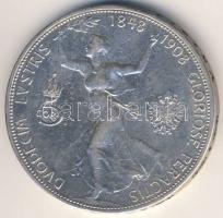 Ausztria 1908. 5K Ag "Jubileum" T:3