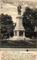 Nagyvárad, Oradea; Széchenyi tér, Mária szobor. A. Sonnenfeld kiadása / square, statue