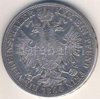 Ausztria 1864A Vereinsthaler Ag T:3+