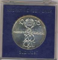 1975. 200Ft Ag "Felszabadulás" T:BU MNB tokban!