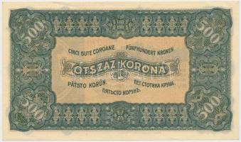 1923. 500K "Magyar Pénzjegynyomda Rt. Budapest" T:I-,II több kisebb hajlás
Adamo K34