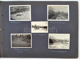 cca 1915 Katonai fotók különböző helyszínekről, feliratozva,  nagyrészt a Kárpátokból,  életképek a ...
