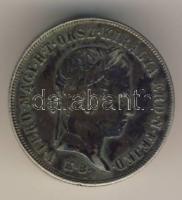 1848. 2db 20kr Ag pénzből kialakított  érdekes gyűrűtartó