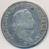 Ausztria 1831A 20Kr Ag "I. Ferenc" T:2,2-,3 ph. 
Austria 1831A 20 Kreuzer Ag "Franz ...
