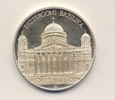 Modern Ag 31,37g "Esztergom" emlékérem T:PP