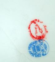 Zsolnay  sörös korsó "HG Alan Richards" felirattal, hibátlan, jelzett, m:18,5 cm