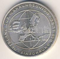 Németország 2002F 10Euro Ag "Euro bevezetése" T:1