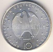 Németország 2002F 10Euro Ag "Euro bevezetése" T:1