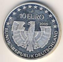Németország 2005D 10Euro Ag "Nemzeti Park-Bajor Erdő" T:1