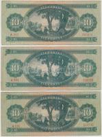 1949. 10Ft (3x) T:III