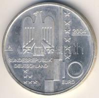 Németország 2004A 10Euro Ag "Bauhaus-Dessau" T:1