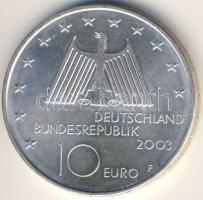 Németország 2003F 10Euro Ag "Ruhrgebiet" T:1