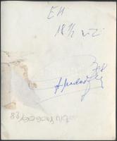 1981 Spanyolországból hazalátogató Puskás Ferenc a Budapest-vidék (3:3) Öregfiúk mérkőzésen a Népsta...