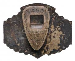 Olaszország DN "Tu Fortitudo Mea - Te vagy az én erősségem" fém gomblyukjelvény "LAND...