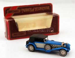 Matchbox 1926 Y-16 Mercedes Benz SS kisautó szép állapotban, eredeti dobozában