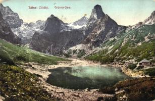 Tátra, Tatra; Zöld tó / lake (EK)